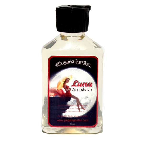 Luna Natural Artisan Aftershave Citrus Menthol Aloe